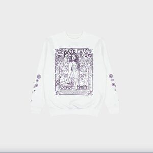 Taylor Swift NEW Speak Now (Taylor's Version) White Crewneck